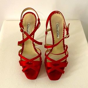 Oscar De La Renta Strap Sandals